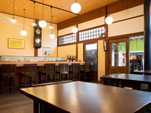 the 1st floor  counter 6 seats  table 20 seats